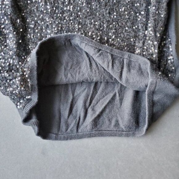 Elle sequin black sweater - Picture 5 of 8